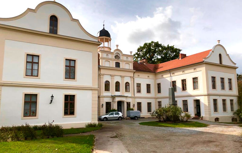SK-Malerwerkstatt - Fassadenanstriche, Denkmalschutz Schloss Reckahn
